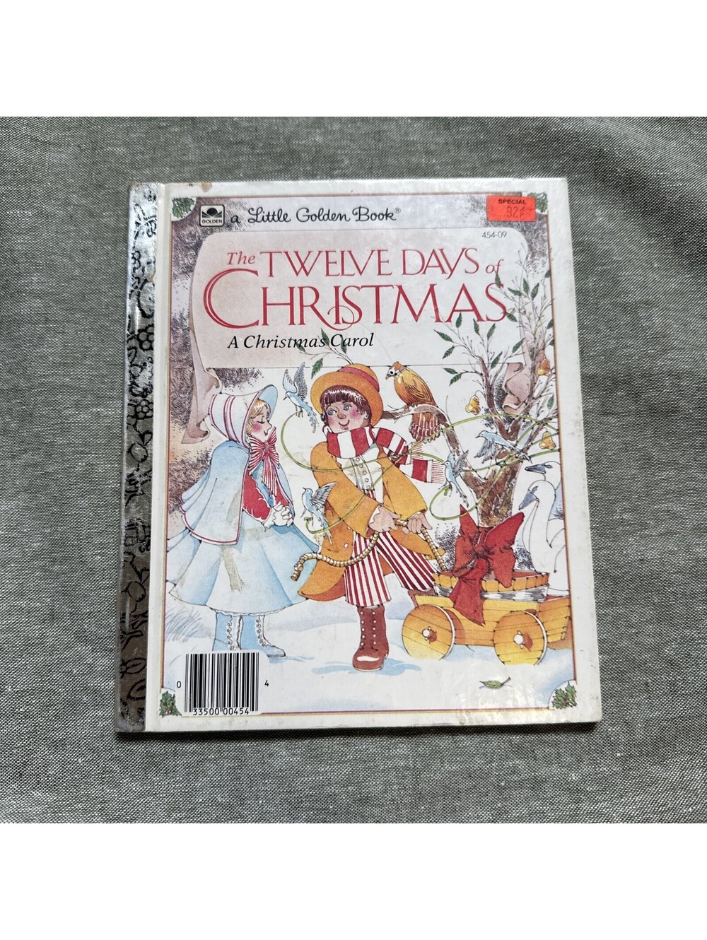 Vtg A Little Golden Book THE TWELVE DAYS OF CHRISTMAS A Christmas Carol (1983)